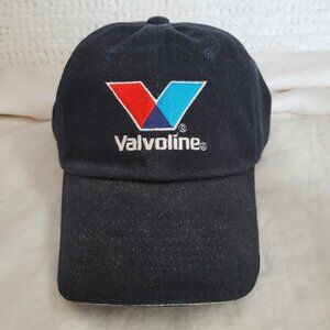 Valvoline Baseball Trucker's Hat Cap Racing Team Edition embroidered NWOT